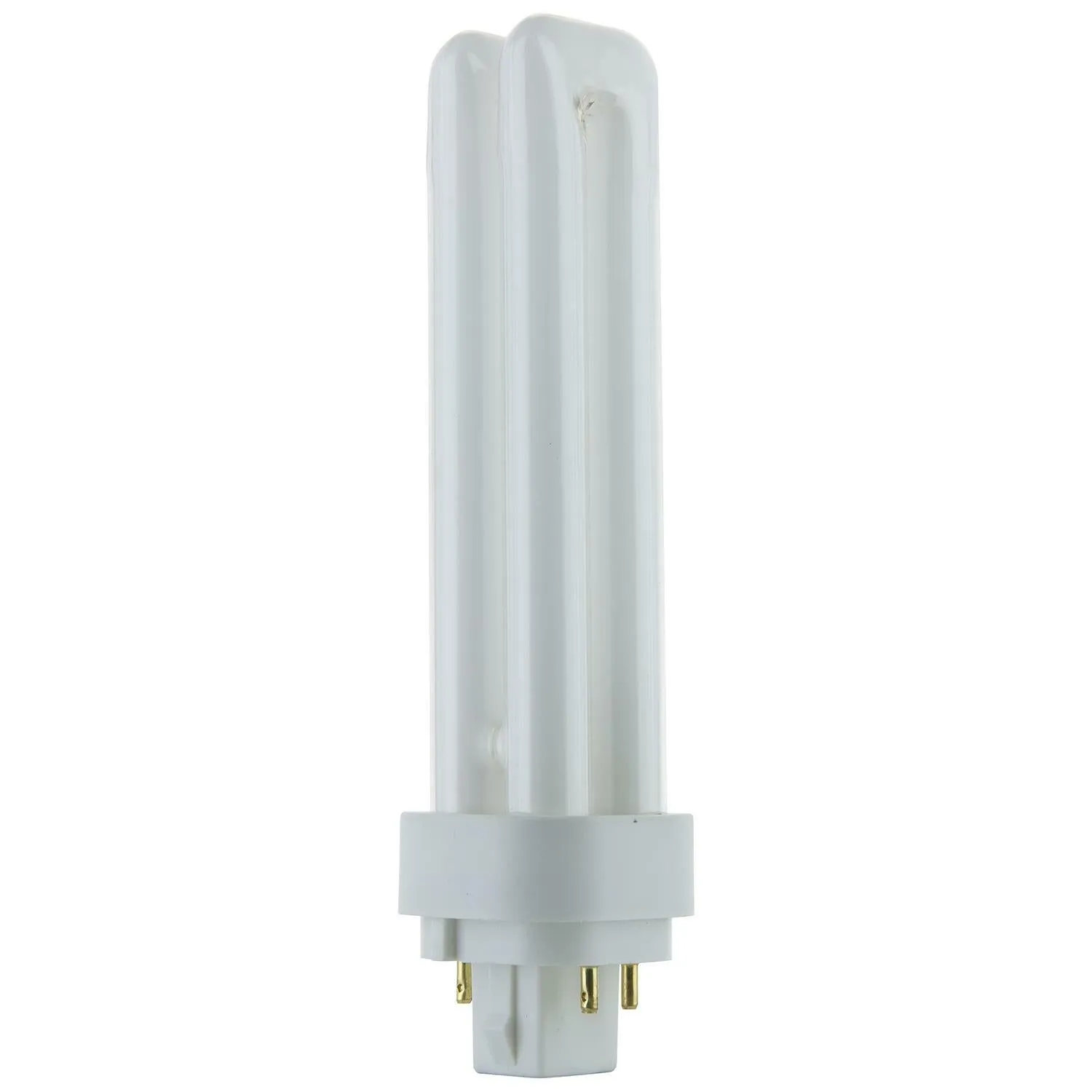 10 Pack Sunlite 18 Watt PLD 4-Pin Double Twin Tube, G24Q-2 Base, Soft White