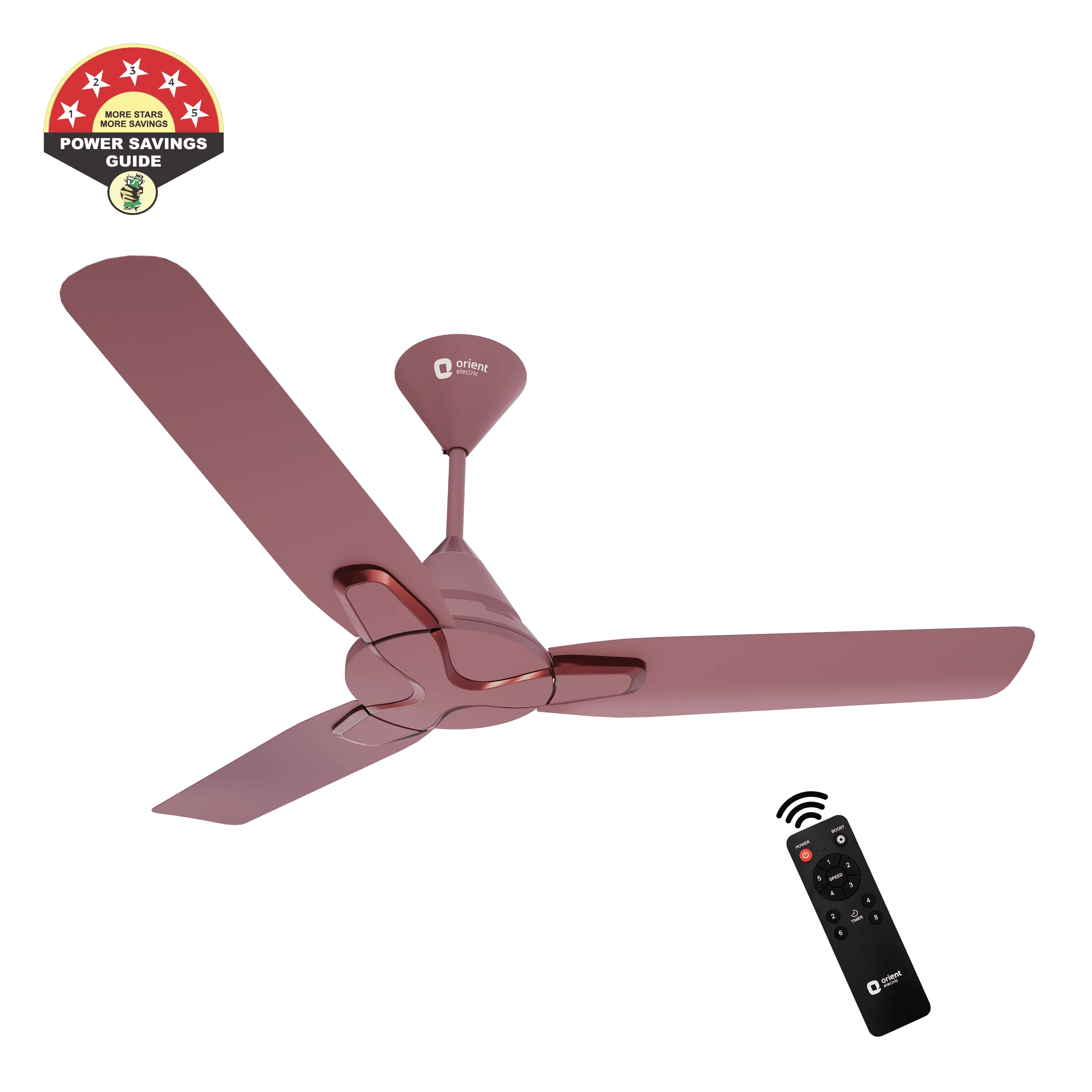 1200mm Jazz BLDC Decorative Ceiling Fan With Remote