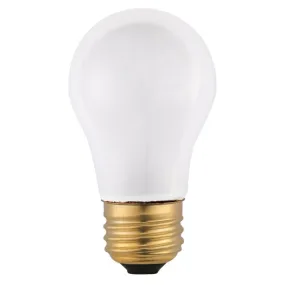 15 Watt A15 Incandescent Frost E26 (Medium) Base, 130 Volt, Box (2-Pack)