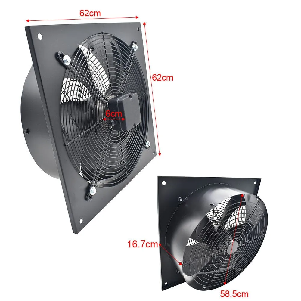 200mm Exhaustor Fan Ventilation Wall-Mounted Axial Fan