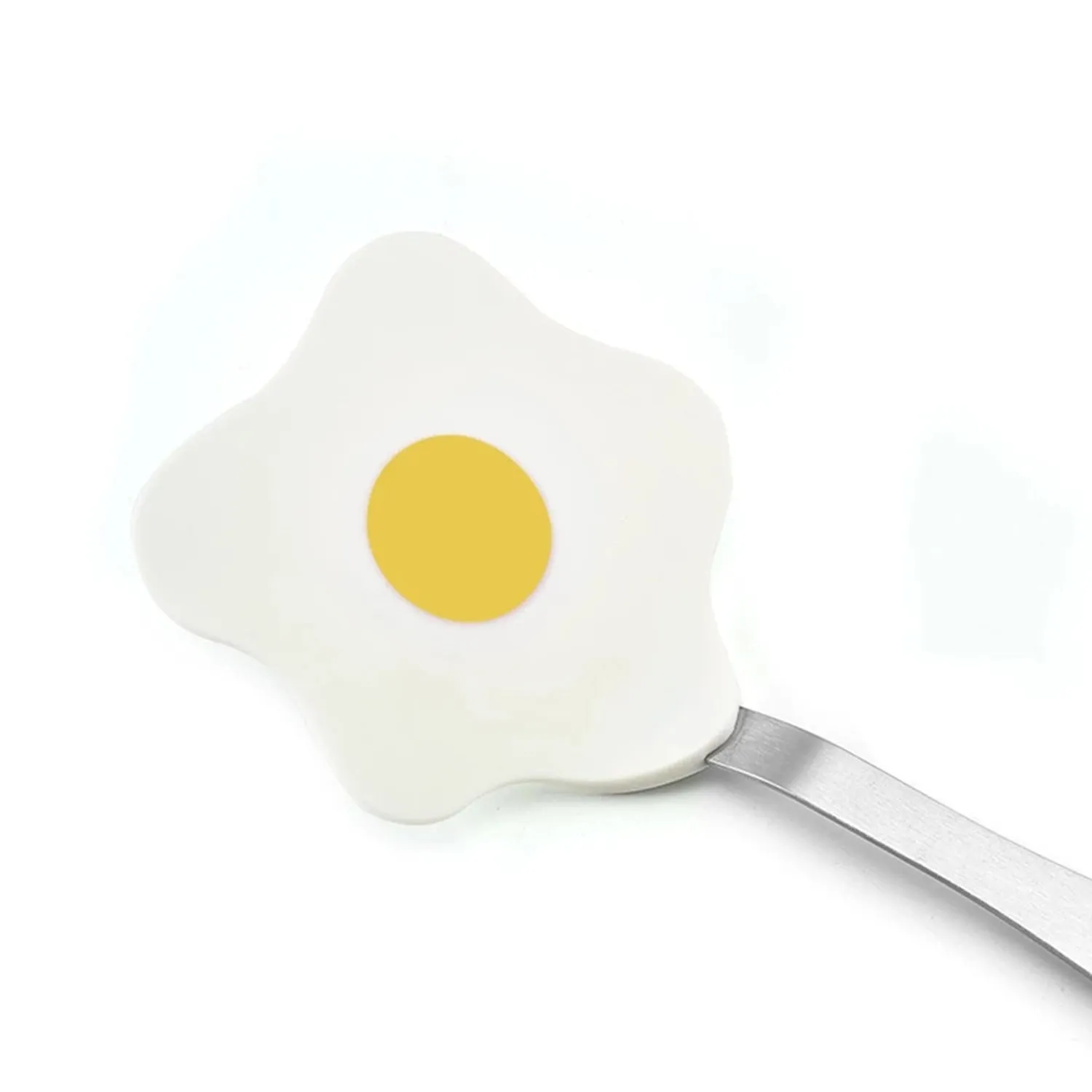 2338 Egg Shape Nylon Turner Non Stick Frying Shovel Fried Fish Omelet Spatula Pancake Pizza Pinball Cooking Tools Kitchen Utensils