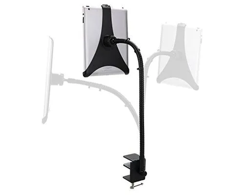 360 Degree Rotating Flexible Long Arm Tablet Desk Stand Holder