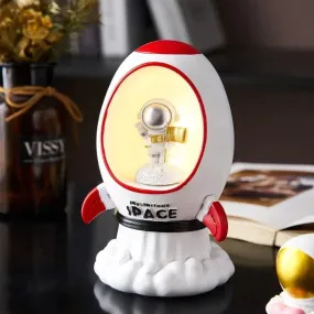 3D Space Rocket Astronaut Lamp | Light | 15 CM |