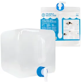 72HRS 20 Litre Foldable Water Storage Container, Food Grade