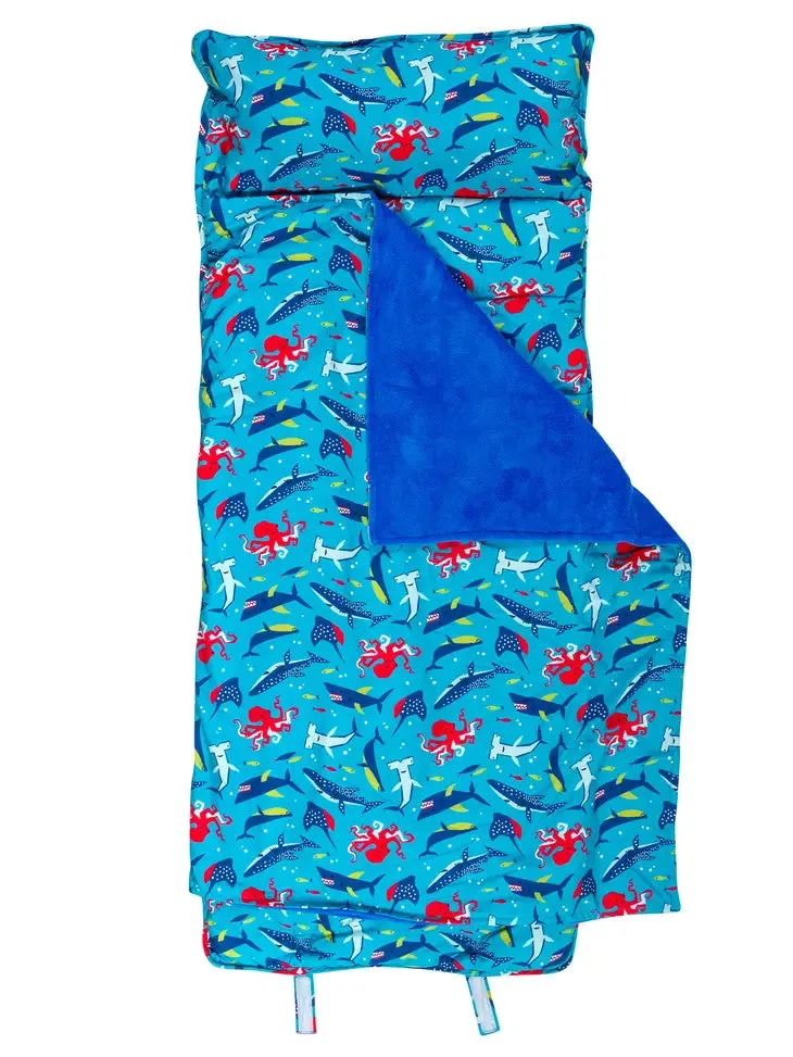 All Over Print Nap Mat - Multi Shark