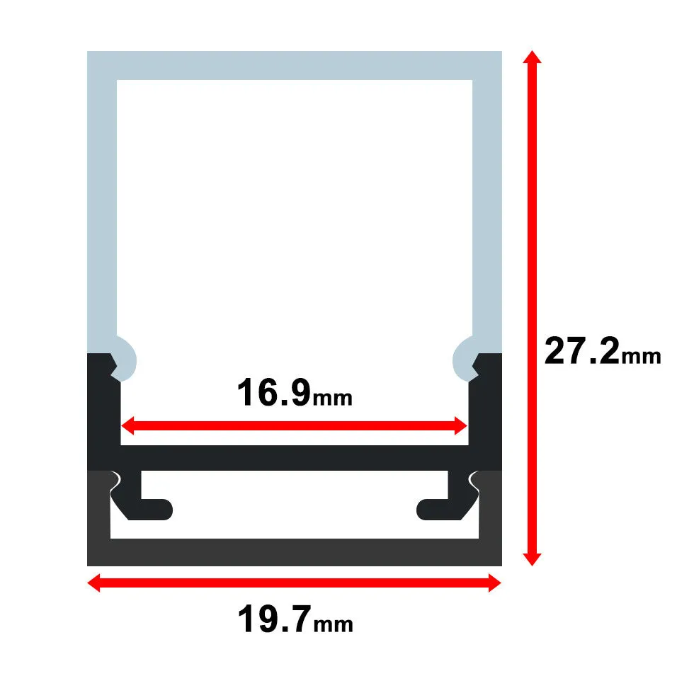 Aluminum Channel - MOSS-ALM-2027