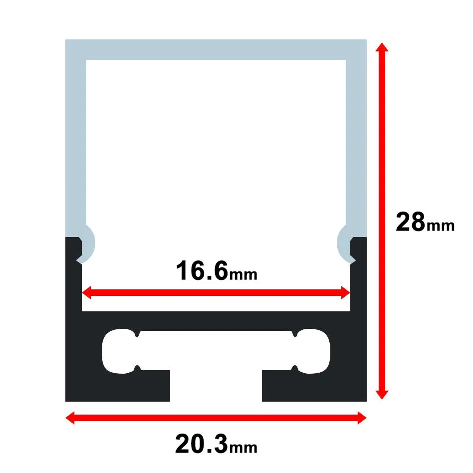 Aluminum Channel - MOSS-ALM-2027