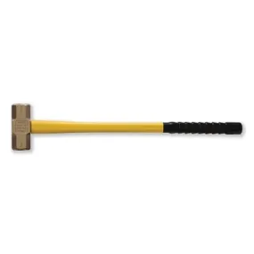 Ampco Safety Tools H69FG 3 LB HAMMER- SLEDGE W/FBG HANDLE