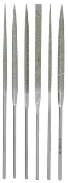 Apex Tool Group Swiss Pattern Needle File Sets, Cut 2, 4 in, 37035