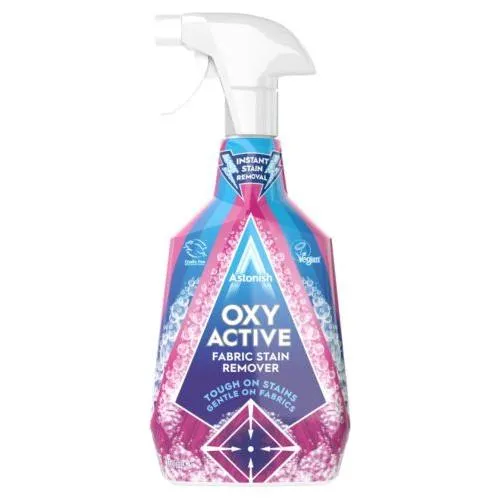 Astonish Oxy Active Fabric Stain Remover 750ml