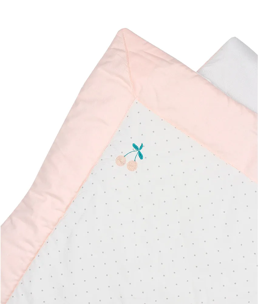 Baby Comforter Quilt – Cherry Theme