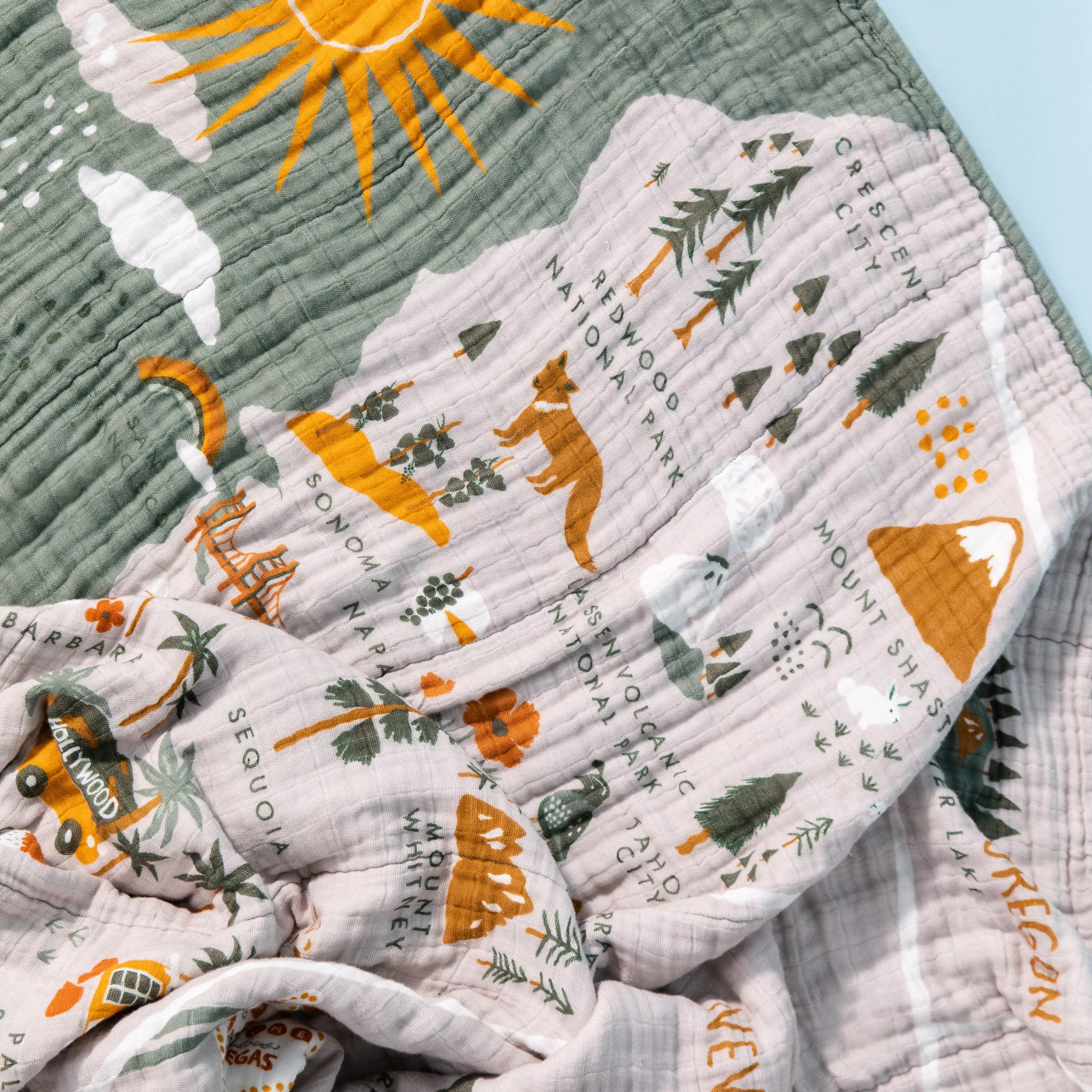 Babyletto Quilt in 3-Layer GOTS Certified Organic Muslin Cotton