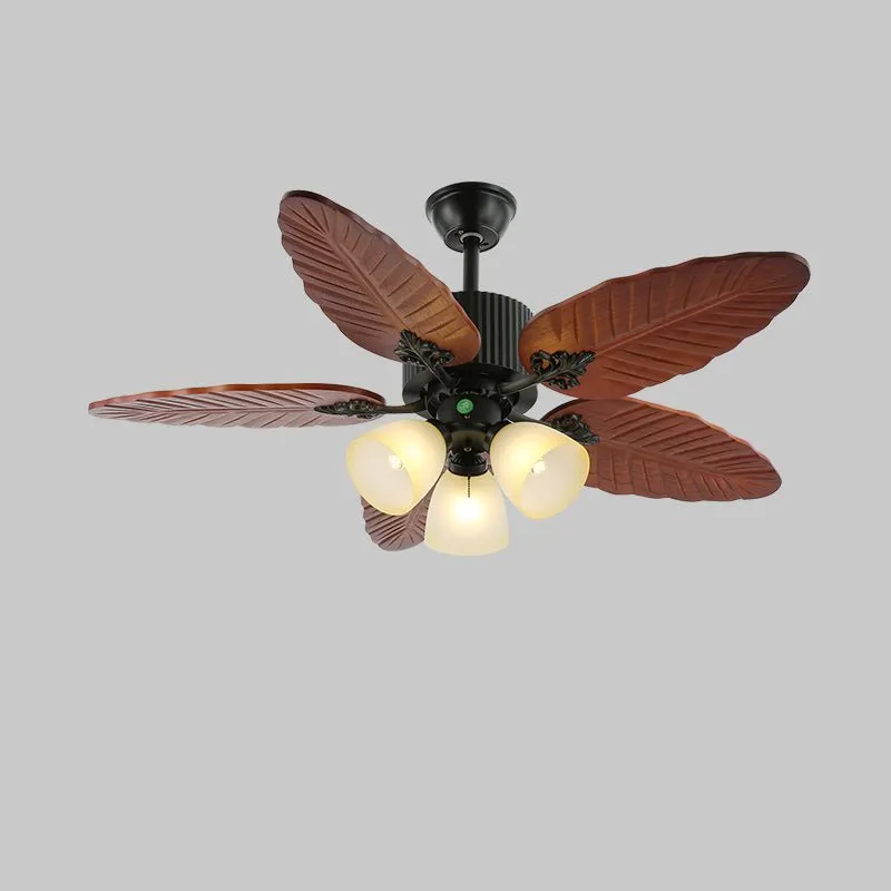 Banana Leaves 48"/52" Ceiling Fan Light