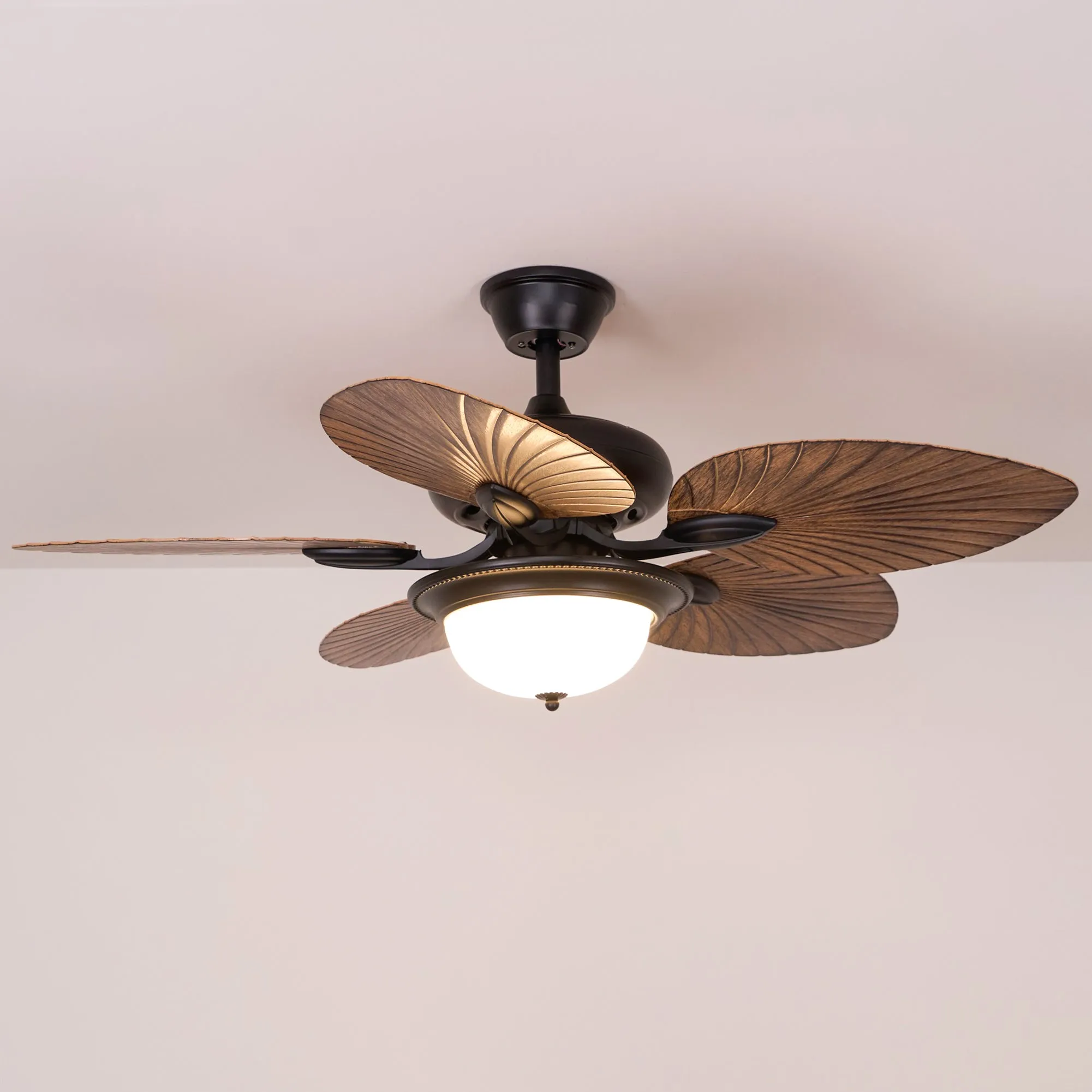 Banana Leaves 48"/52" Ceiling Fan Light