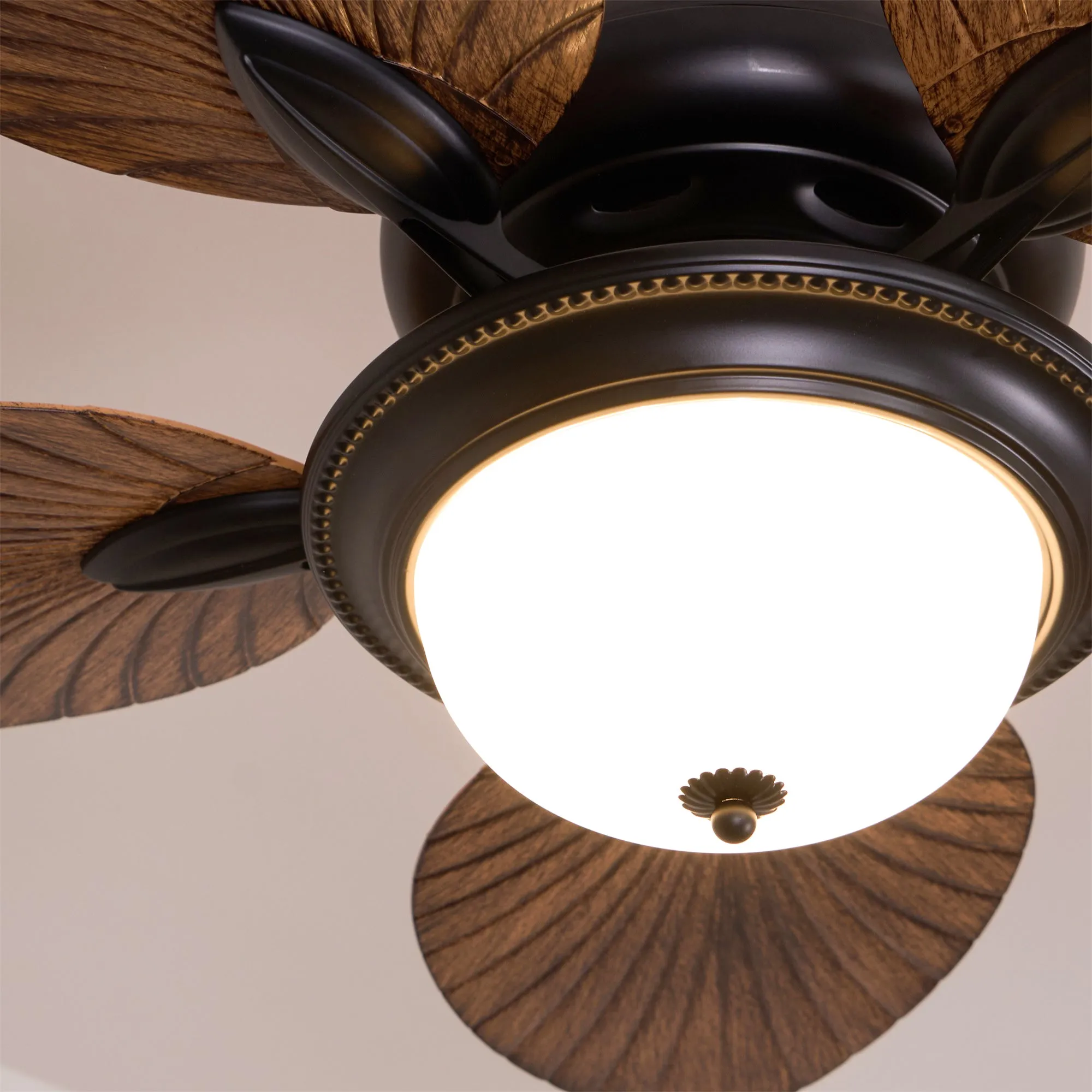 Banana Leaves 48"/52" Ceiling Fan Light