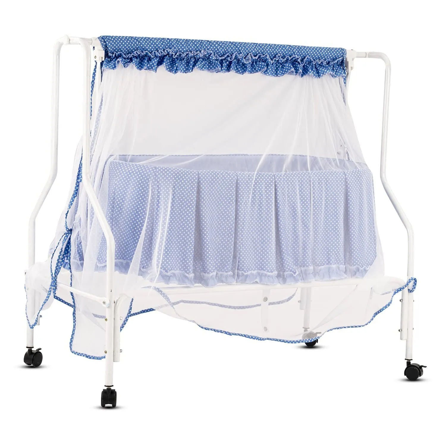 BAYBEE Amara Cradle for Baby, Swing Jhula for Baby with Mosquito Net