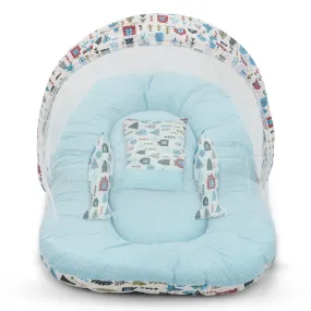 Baybee Baby Bedding Set for New Born Baby, Bed Mattress with Mosquito Net, Zip, Neck Pillow & 2 Bolsters