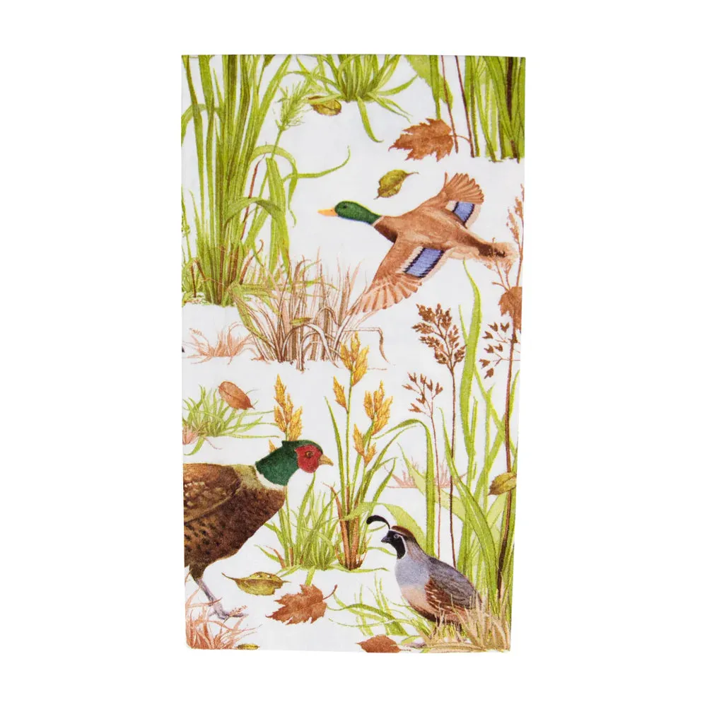 Birds of A Feather Guest Towel Napkins - 15 per Package