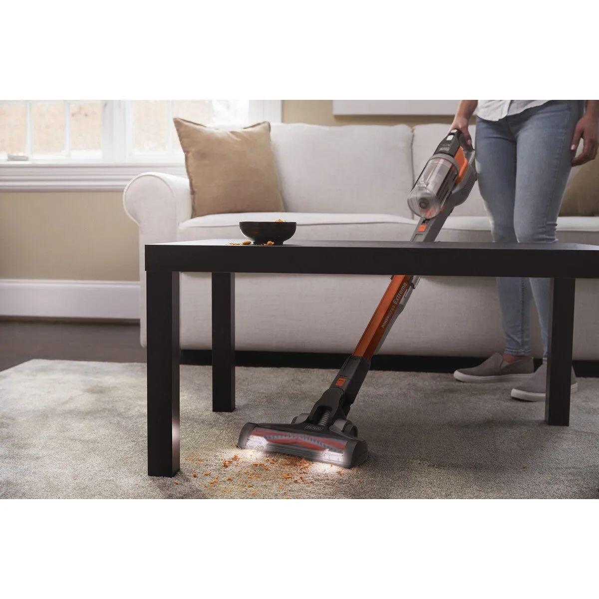 Black & Decker 18V 4-in1 Powerseries Extreme Stick Vacuum - BHFEV182C-XE