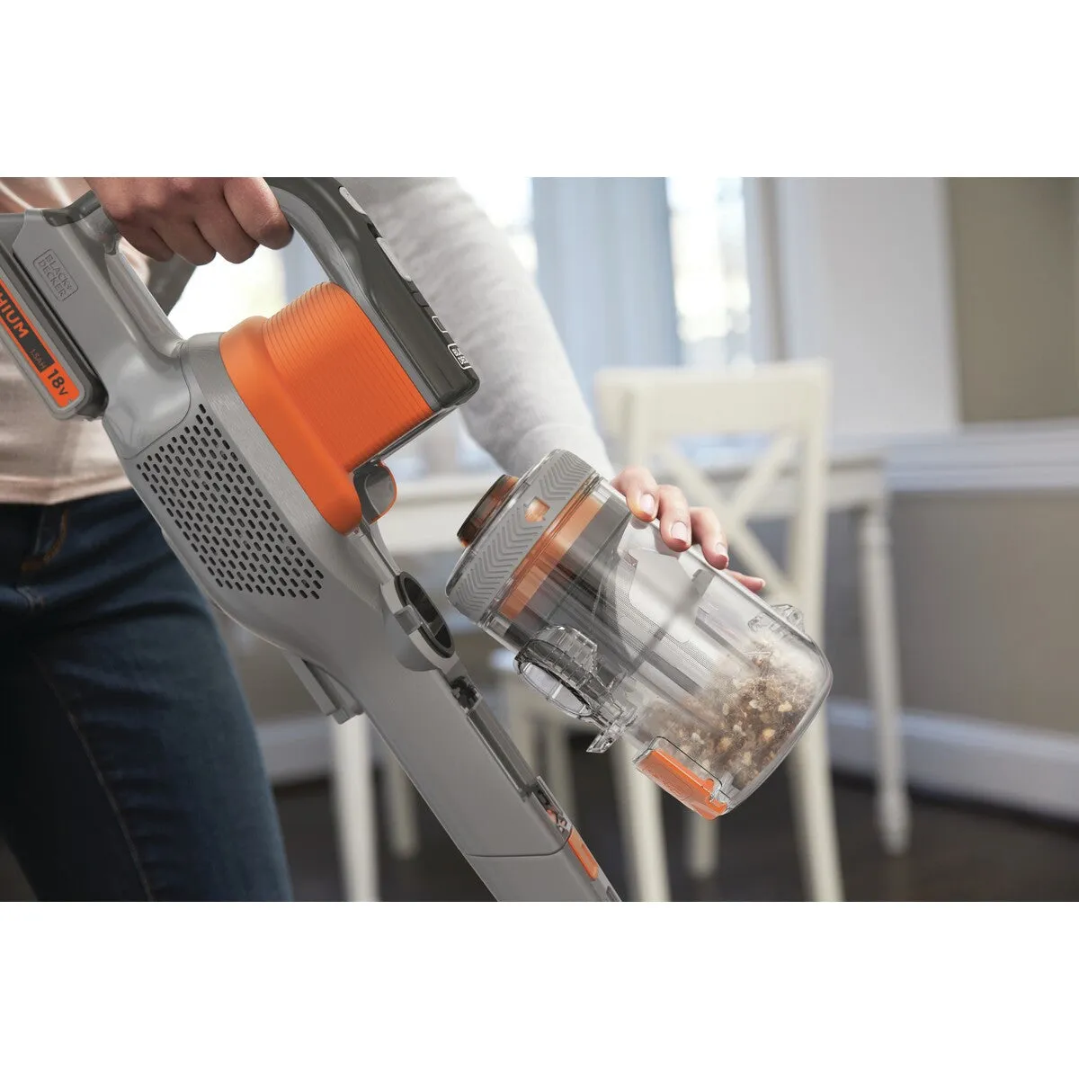 Black & Decker 18V 4-in1 Powerseries Extreme Stick Vacuum - BHFEV182C-XE