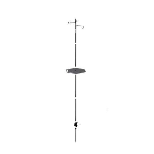 Blackdog Camping Light Pole w/ Hex Tray