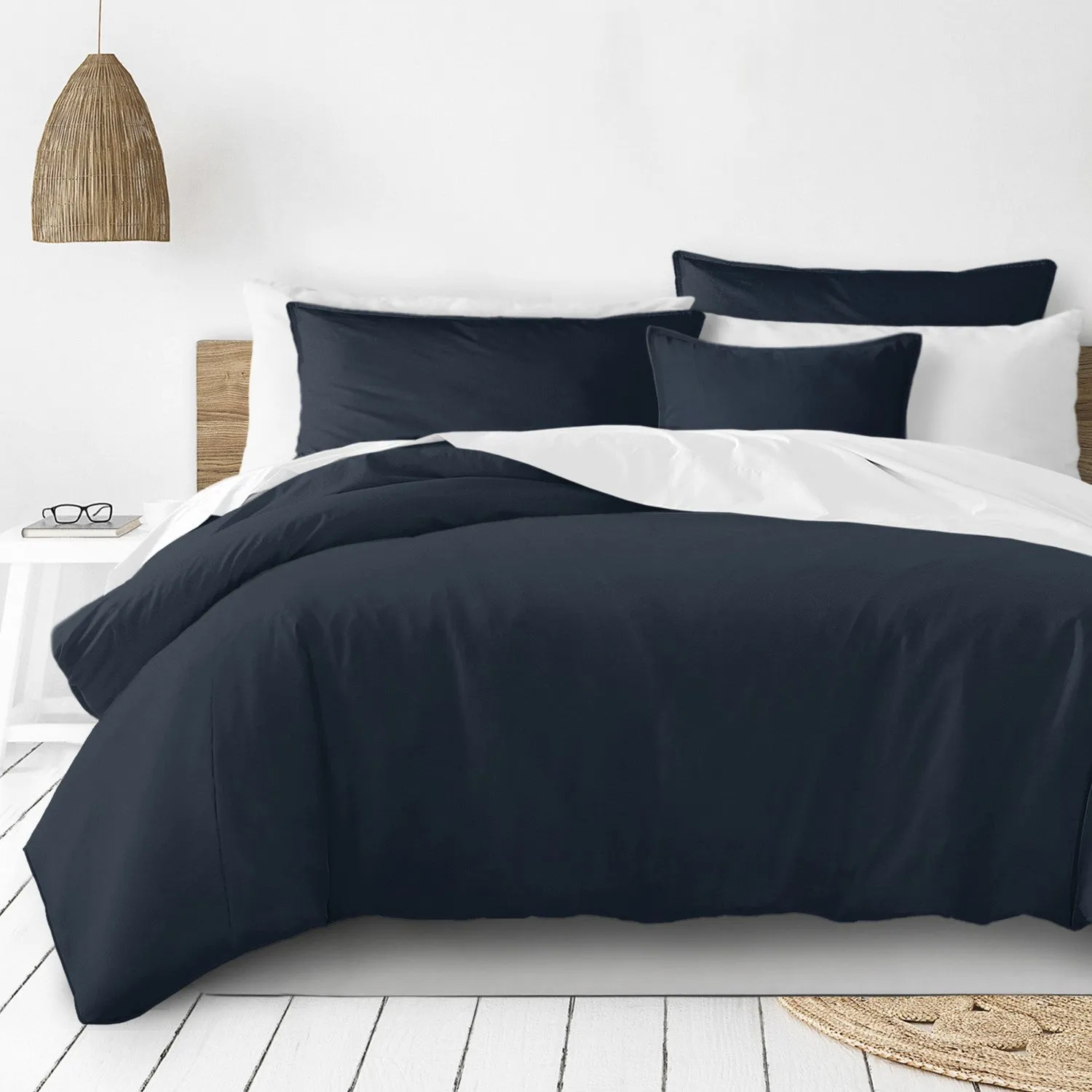 Braxton Navy Bedding