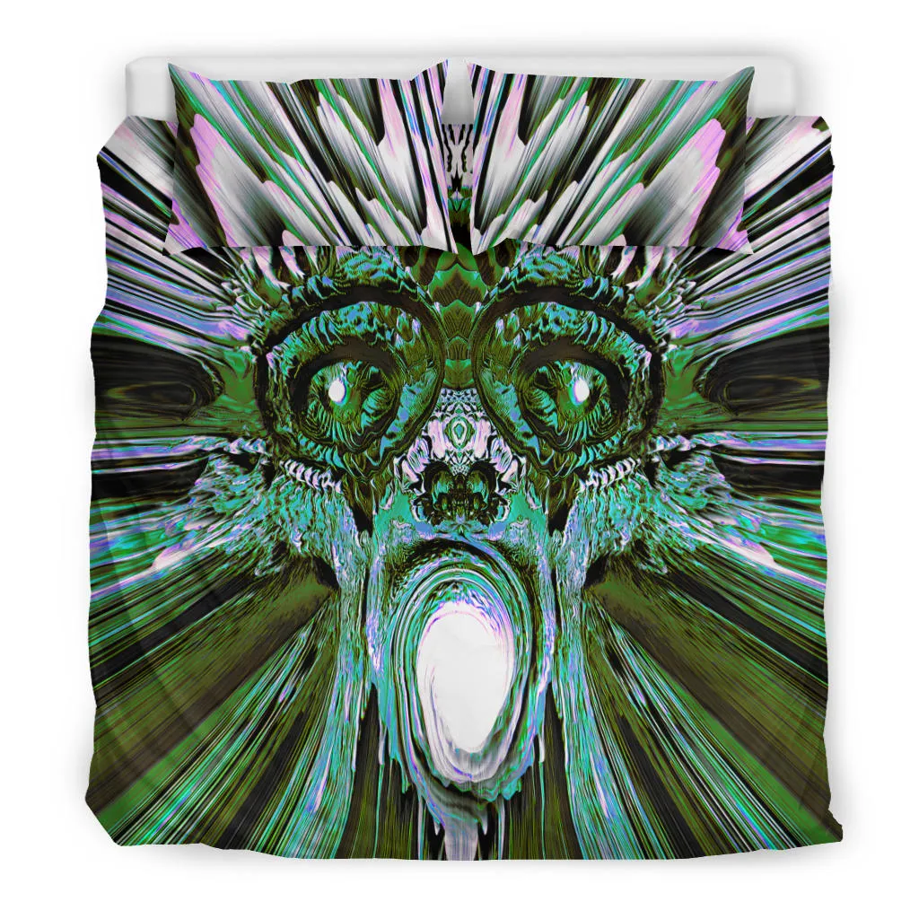 Breaking Through (Green) | Bedding Set | Makroverset