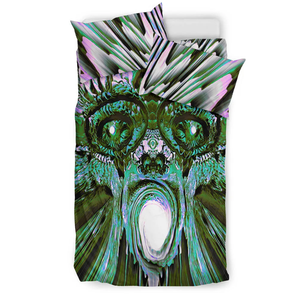 Breaking Through (Green) | Bedding Set | Makroverset