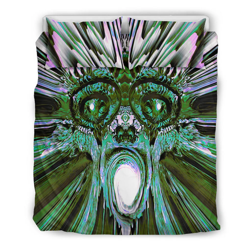 Breaking Through (Green) | Bedding Set | Makroverset