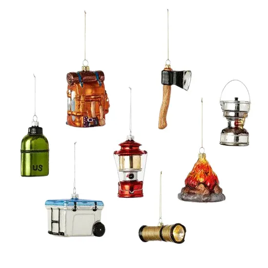 Camping Lantern Ornament