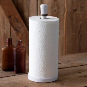 Charming Vintage-Style Metal Paper Towel Holder