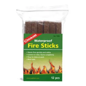 Coghlans Waterproof Fire Sticks (12 Piece)