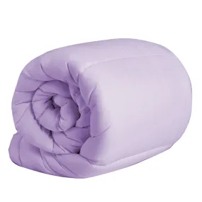 Cotton Home Roll Comforter Purple