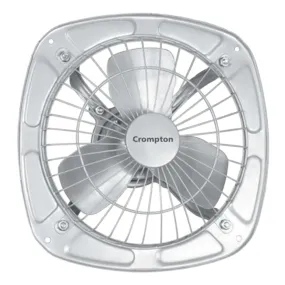 Crompton Drift Air 12 Inch Exhaust Fan 300mm Silver