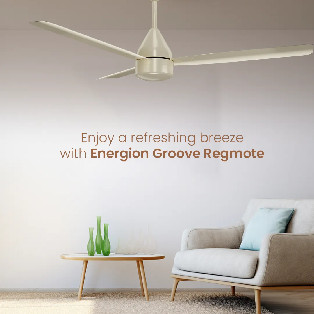 Crompton Energion Groove Regmote BLDC Ceiling Fan