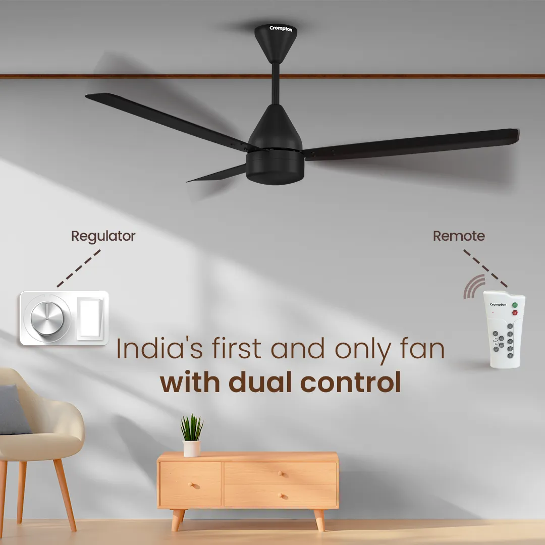 Crompton Energion Groove Regmote BLDC Ceiling Fan