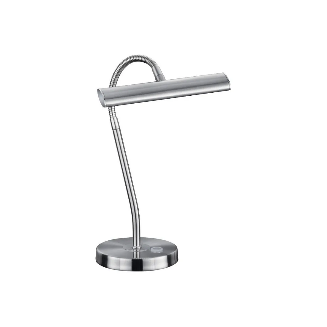 Curtis Desk Lamp in Satin Nickel