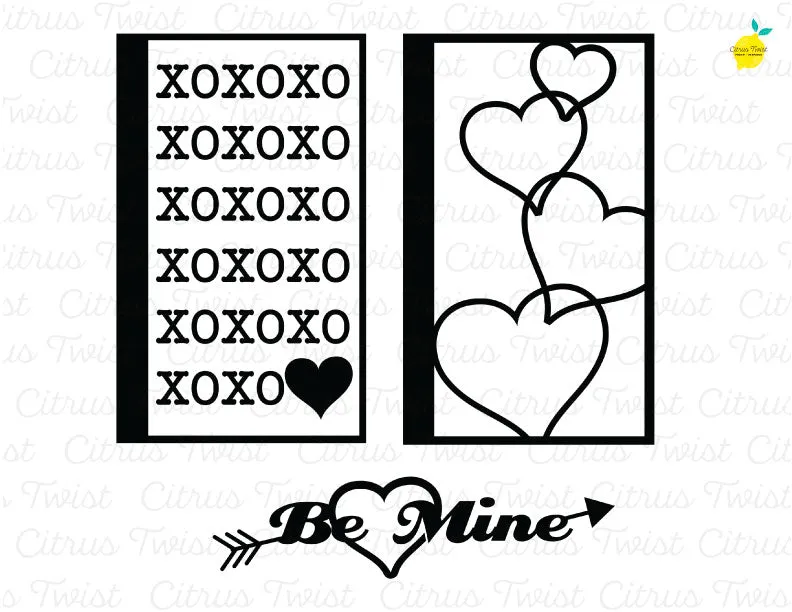 Cut file - BE MINE - February 2020