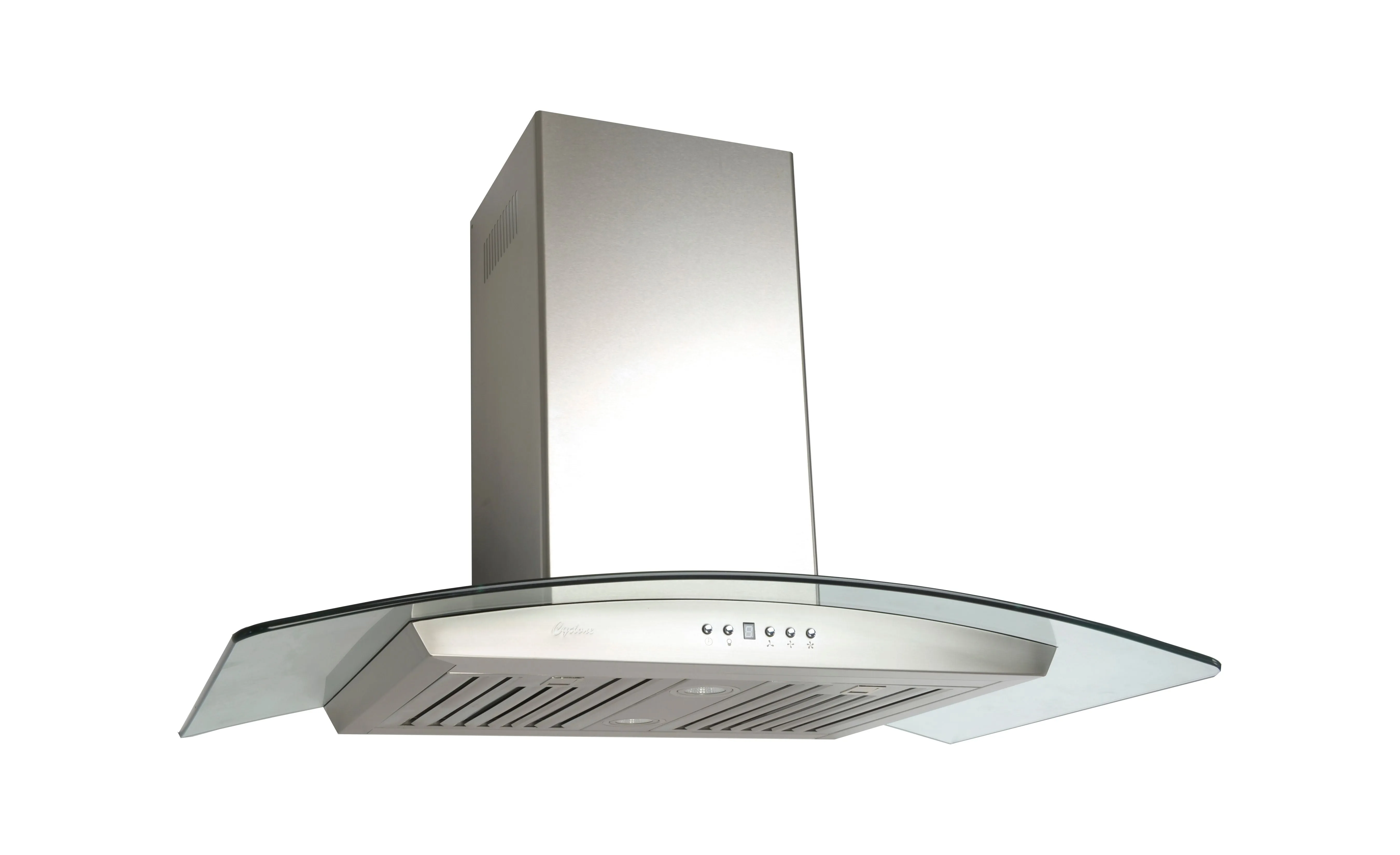 Cyclone - 35.5 Inch 300 CFM Wall Mount and Chimney Range Vent in Stainless - SCB30136