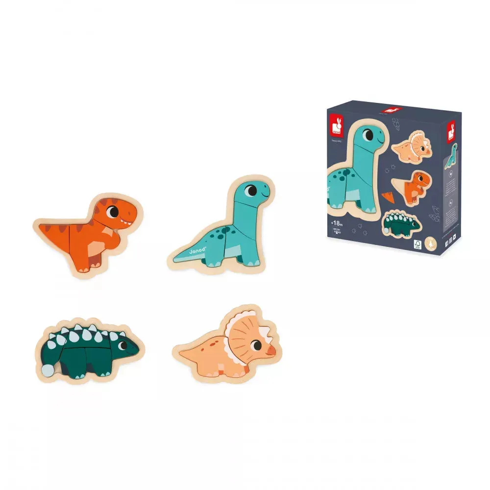 Dino Progressive Puzzles