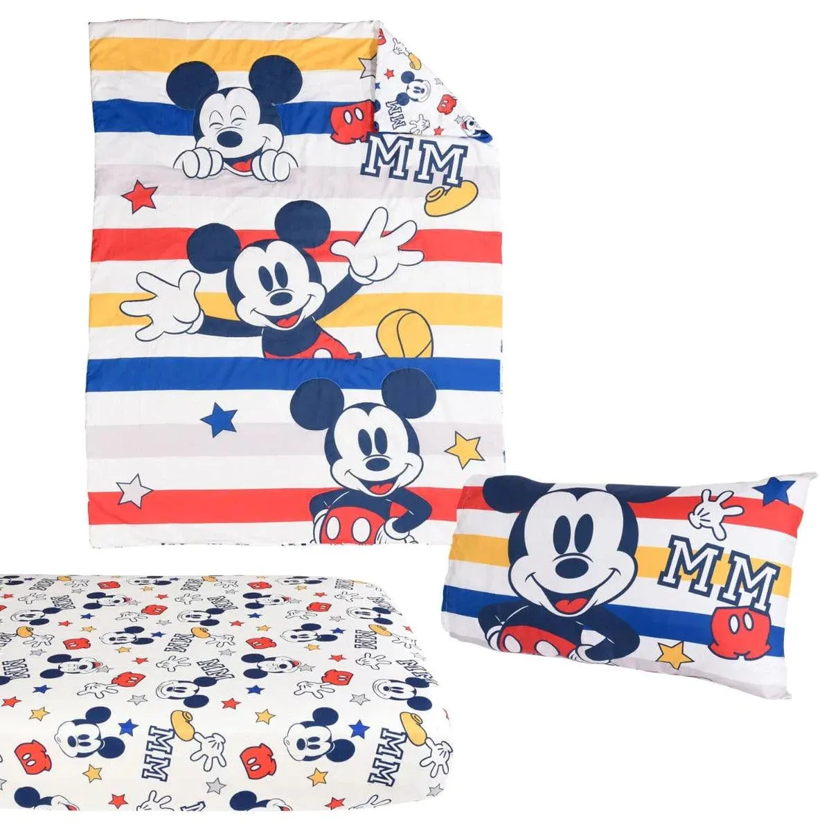 Disney® 3-piece Toddler Bedding Set - Mickey Mouse - Navy