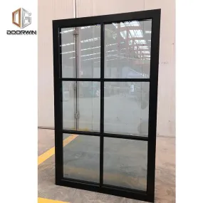 Doorwin 2021Cheap aluminum tilt & turn window casement with mosquito net fixed panel by Doorwin