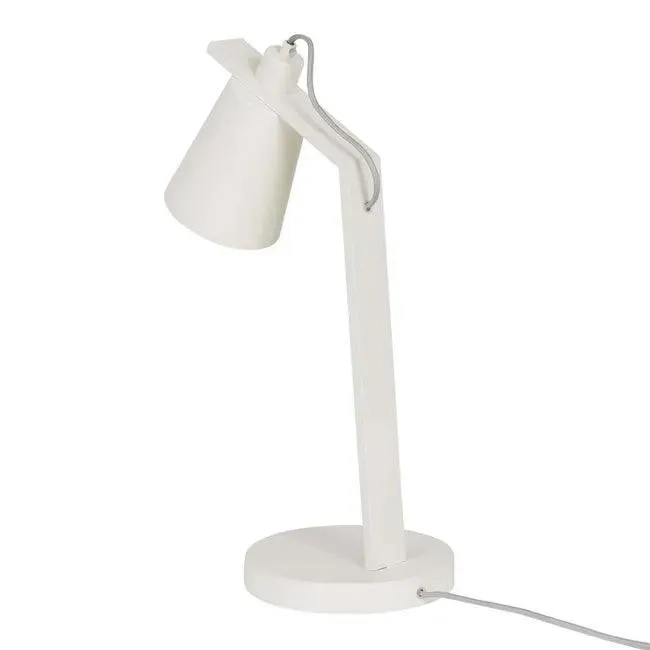 Easton Axel Desk Lamp | Ivory