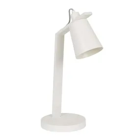 Easton Axel Desk Lamp | Ivory