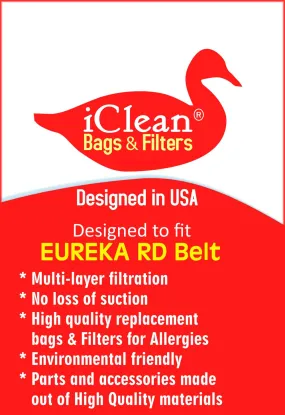 Eureka Commercial Upright Vacuum Cleaner RD belt By iClean vacuums