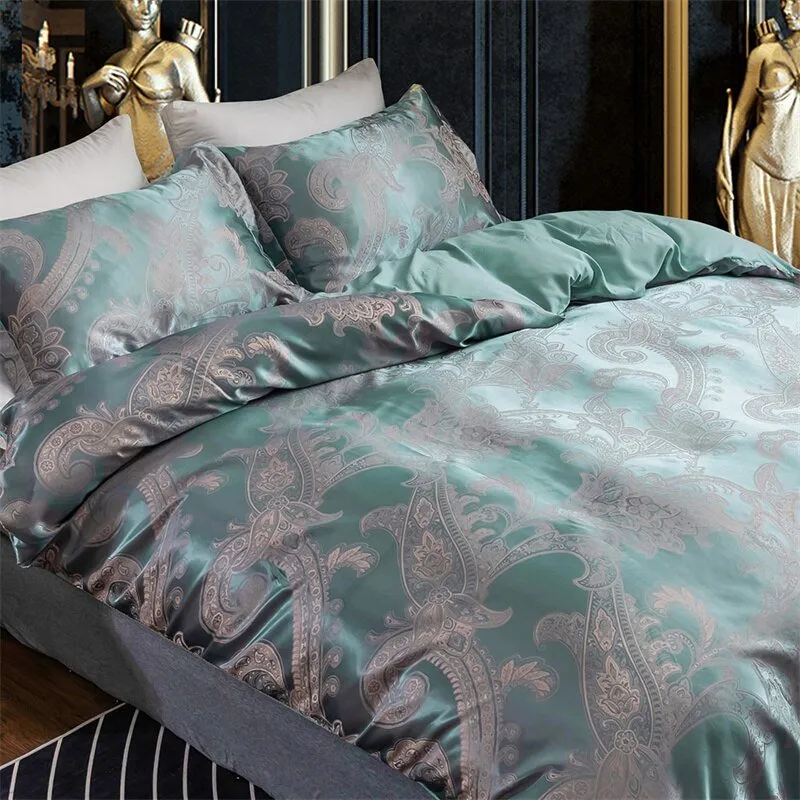 European Palace Style Luxury Jacquard Bedding Set