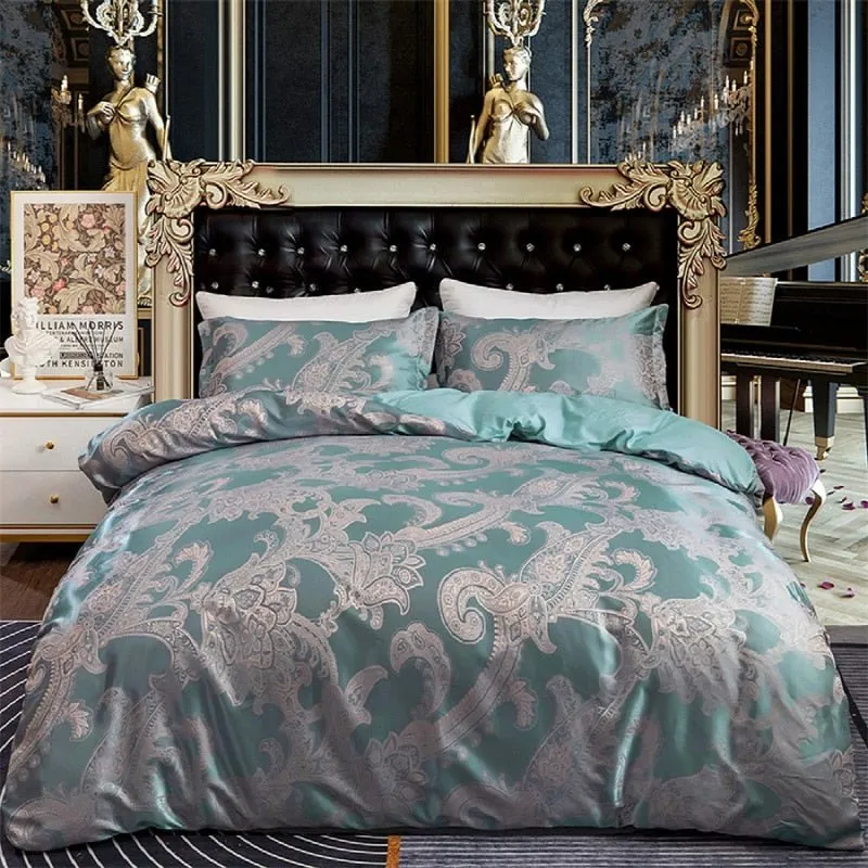 European Palace Style Luxury Jacquard Bedding Set