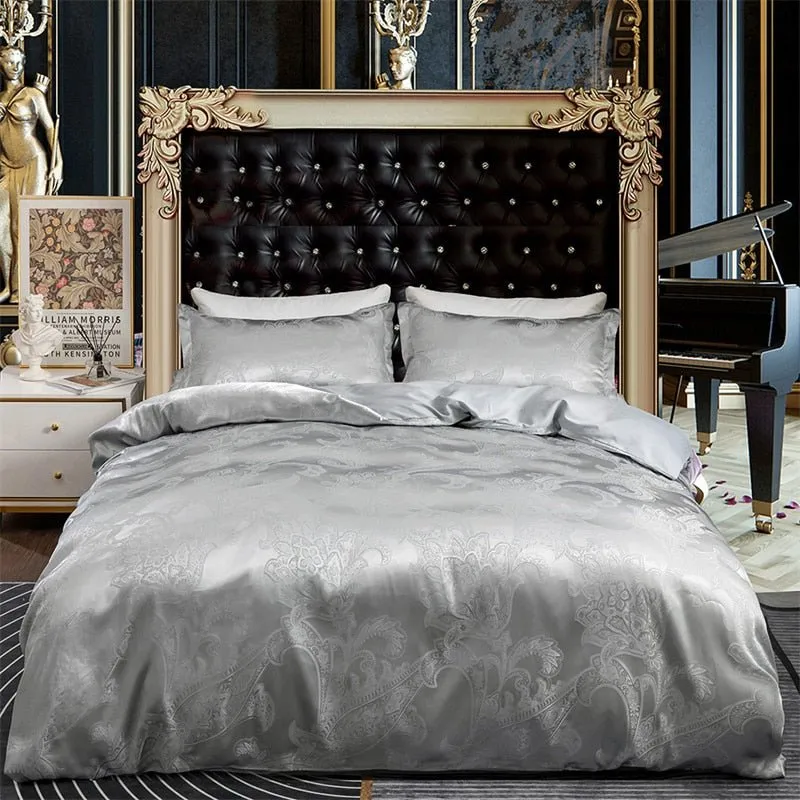 European Palace Style Luxury Jacquard Bedding Set