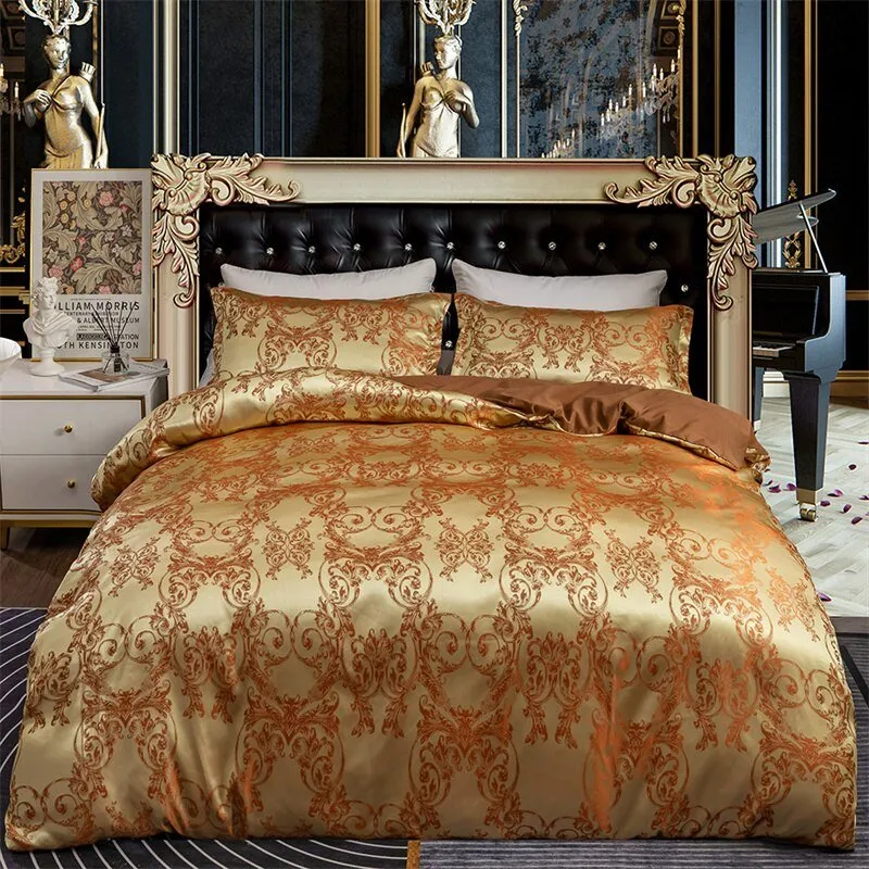 European Palace Style Luxury Jacquard Bedding Set