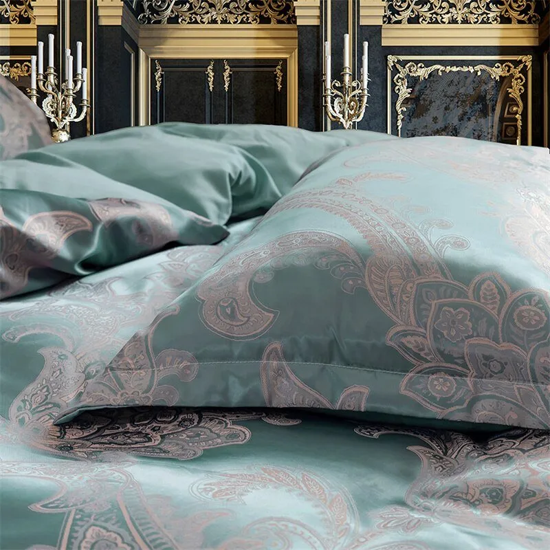 European Palace Style Luxury Jacquard Bedding Set